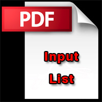 input list